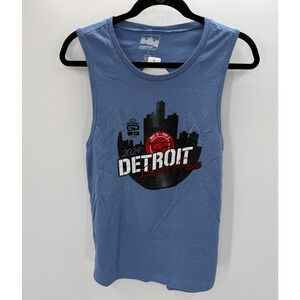 IndyCar Womens Tank Top Detroit Grand Prix Record 2024 Blue Size 2XL New
